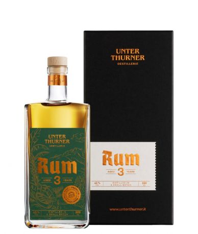 Unterthurner Rum Aged 3 Years 500 ml