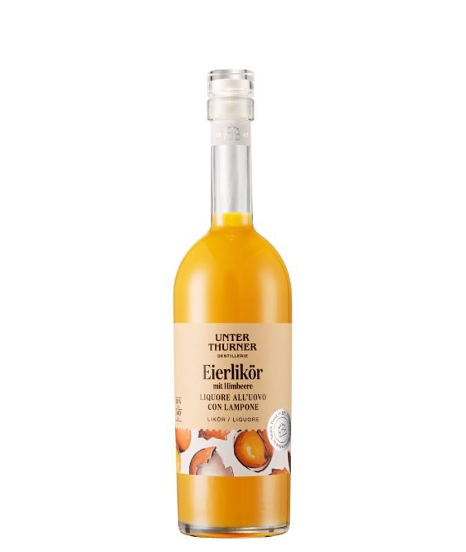 Liquore all'uovo con lampone Unterthurner 500 ml